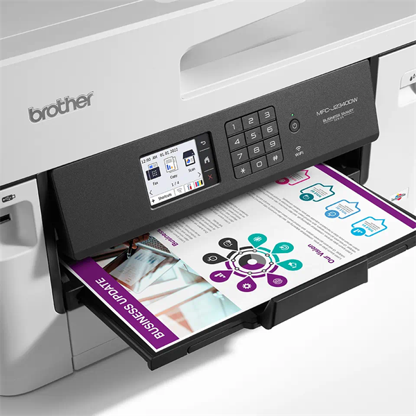 BROTHER Tintasugaras MFP NY/M/S/F MFCJ2340DW, A4/A3, 28 lap/perc, WiFi/LAN/USB, ADF, duplex, 4800x1200dpi, 256MB (MFCJ2340DWYJ1)