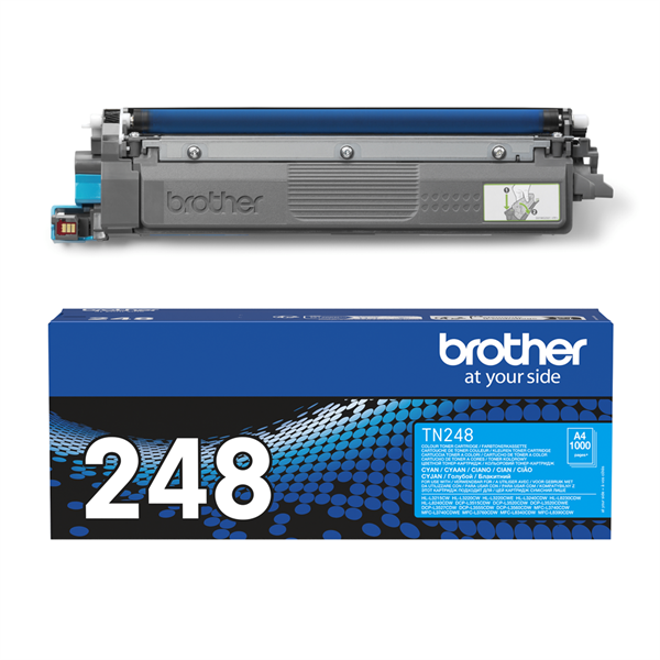 BROTHER Toner TN-248C, Highcap- 1.000 oldal (ISO/IEC 19798), Cián (TN248C)