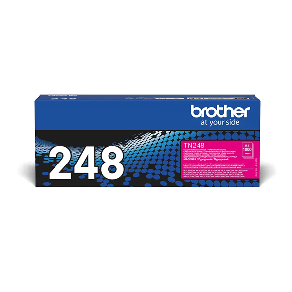 BROTHER Toner TN-248M, Highcap- 1.000 oldal (ISO/IEC 19798), Magenta (TN248M)