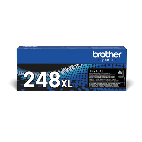 BROTHER Toner TN-248XLBK, Highcap- 3.000 oldal (ISO/IEC 19798), Fekete (TN248XLBK)