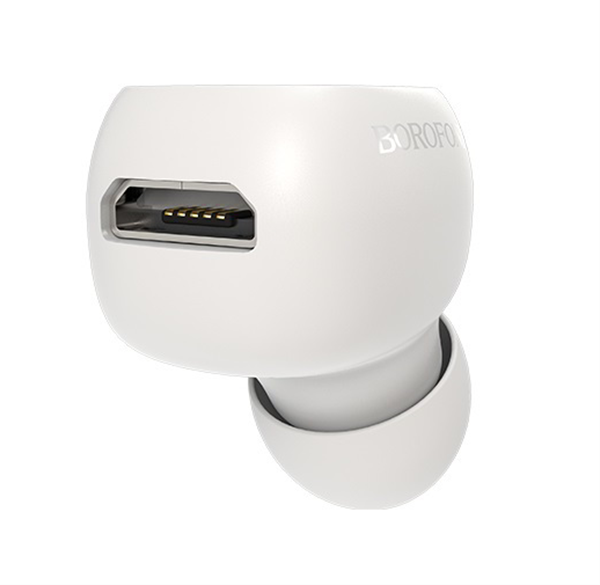 Borofone Shiny bluetooth wireless headset white BC28