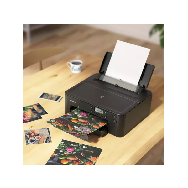 CANON Tintasugaras nyomtató PIXMA TS705A, A4, FF 15 k/p, SZ 10 k/p, 4800x1200dpi, duplex, USB/LAN/WiFi, CD nyomtatás (3109C026)