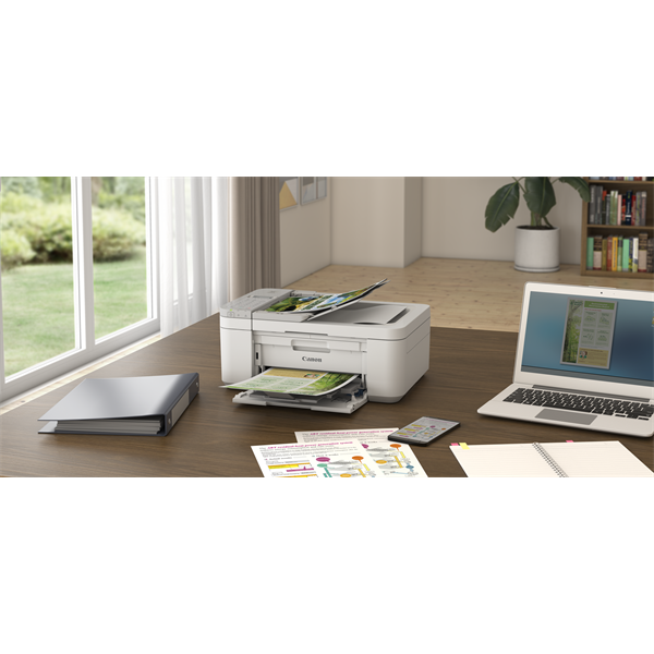 CANON Tintasugaras MFP 4in1 PIXMA TR4756i, A4, FF 8,8 k/p, SZ 4,4 k/p, 4800x1200dpi, duplex, USB/WiFi, ADF, White (5074C046)