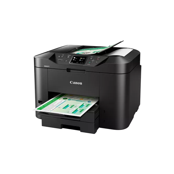 CANON Tintasugaras MFP 4in1 MAXIFY MB2750, A4, FF 24 k/p, SZ 15,5 k/p, 600x1200dpi, duplex, USB/LAN/WiFi, ADF (0958C009)