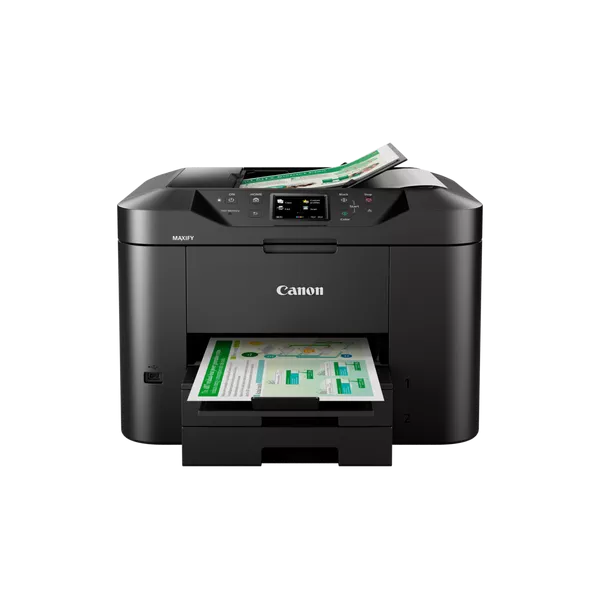 CANON Tintasugaras MFP 4in1 MAXIFY MB2750, A4, FF 24 k/p, SZ 15,5 k/p, 600x1200dpi, duplex, USB/LAN/WiFi, ADF (0958C009)