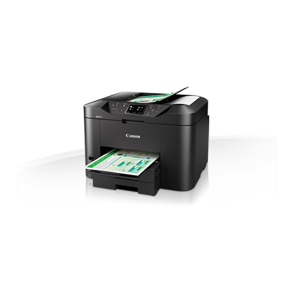 CANON Tintasugaras MFP 4in1 MAXIFY MB2750, A4, FF 24 k/p, SZ 15,5 k/p, 600x1200dpi, duplex, USB/LAN/WiFi, ADF (0958C009)