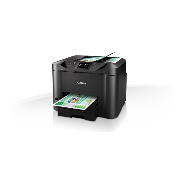 CANON Tintasugaras MFP NY/M/S/F MAXIFY MB5450, színes, A4, 24 kép/p ff, USB/Wifi/LAN, 600x1200dpi, DADF, Duplex (0971C009AA)