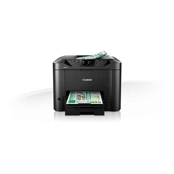 CANON Tintasugaras MFP NY/M/S/F MAXIFY MB5450, színes, A4, 24 kép/p ff, USB/Wifi/LAN, 600x1200dpi, DADF, Duplex (0971C009AA)