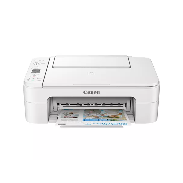 CANON Tintasugaras MFP 3in1 PIXMA TS3351 (WHITE), A4, FF 7,7 k/p, SZ 4 k/p, 4800x1200dpi, USB/WiFi (3771C026)
