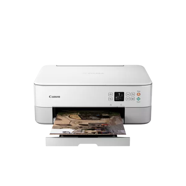 CANON Tintasugaras MFP 3in1 PIXMA TS5351a (FEHÉR), A4, FF 13 k/p, SZ 6,8 k/p, 4800x1200dpi, duplex, USB/WIFI (3773C126)