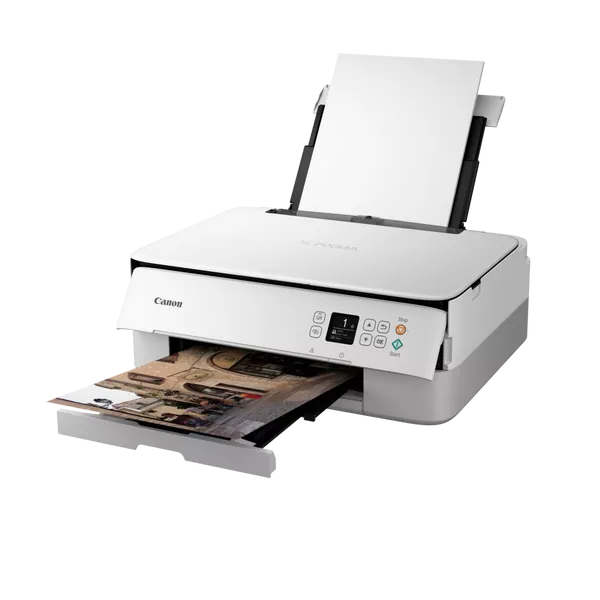 CANON Tintasugaras MFP 3in1 PIXMA TS5351a (FEHÉR), A4, FF 13 k/p, SZ 6,8 k/p, 4800x1200dpi, duplex, USB/WIFI (3773C126)