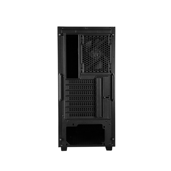 CHIEFTEC Ház Elox, ATX, 1x120mm ventilátor, Tápegység nélkül, Fekete (AS-01B-OP)