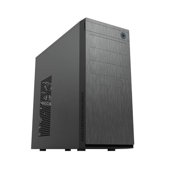 CHIEFTEC Ház ELOX HC-10B-OP ATX, Tápegység nélkül, fekete (HC-10B-OP)