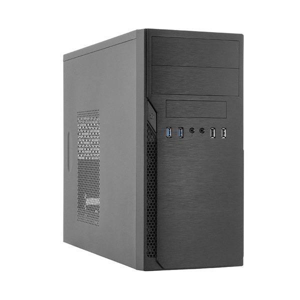 CHIEFTEC Ház Elox, mATX, Tápegység nélkül, Fekete (HO-12B-OP)