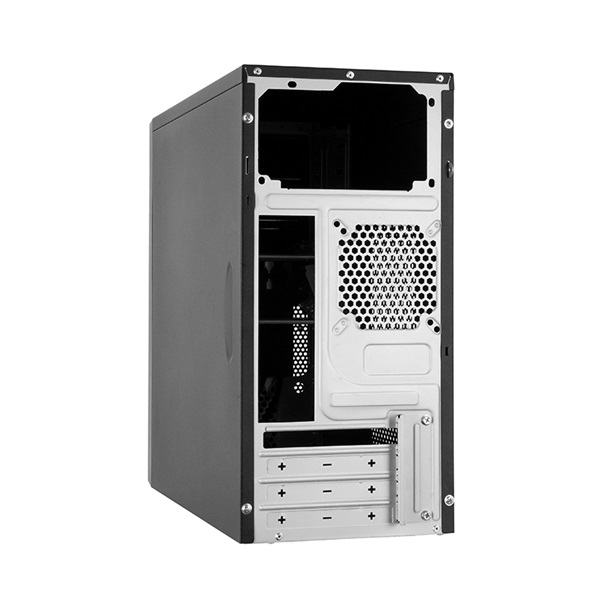 CHIEFTEC Ház Elox, mATX, Tápegység nélkül, Fekete (HO-12B-OP)