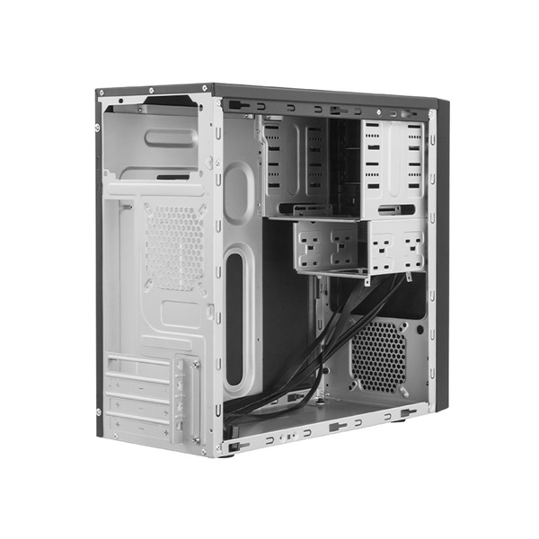 CHIEFTEC Ház Elox, mATX, Tápegység nélkül, Fekete (HO-12B-OP)
