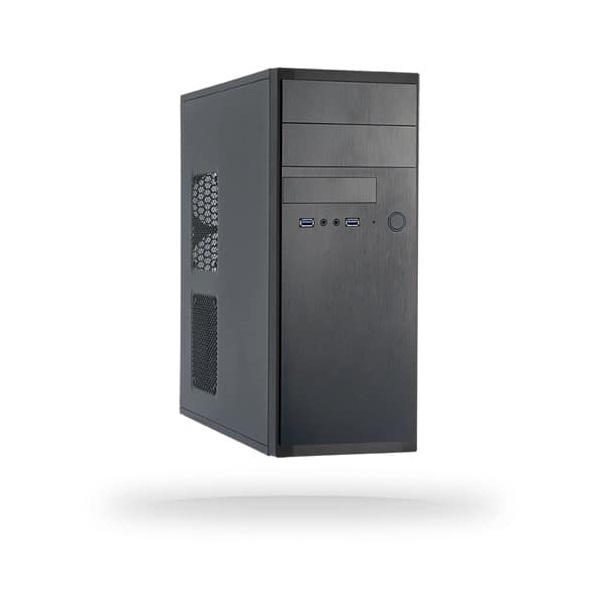 CHIEFTEC Ház Elox, ATX, Tápegység nélkül, Fekete (HQ-01B-OP)