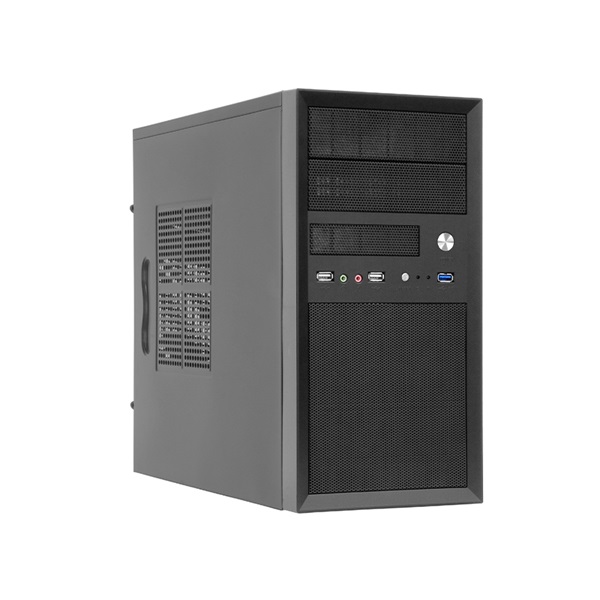 CHIEFTEC Ház Mesh, mATX, Tápegység nélkül, Fekete (CT-01B-OP)