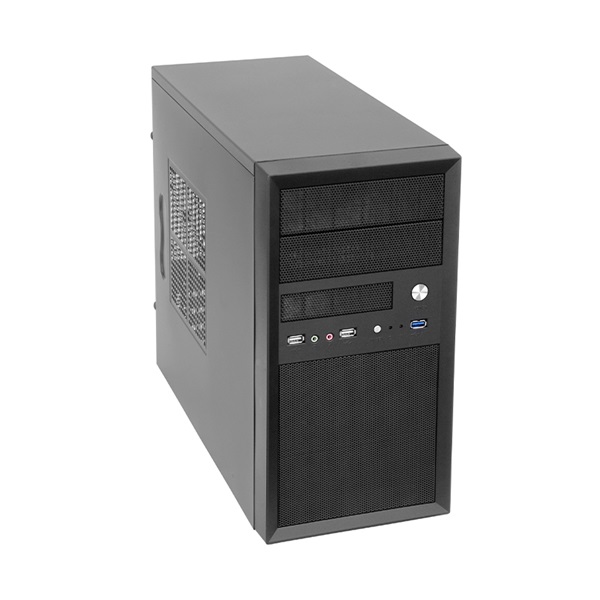CHIEFTEC Ház Mesh, mATX, Tápegység nélkül, Fekete (CT-01B-OP)