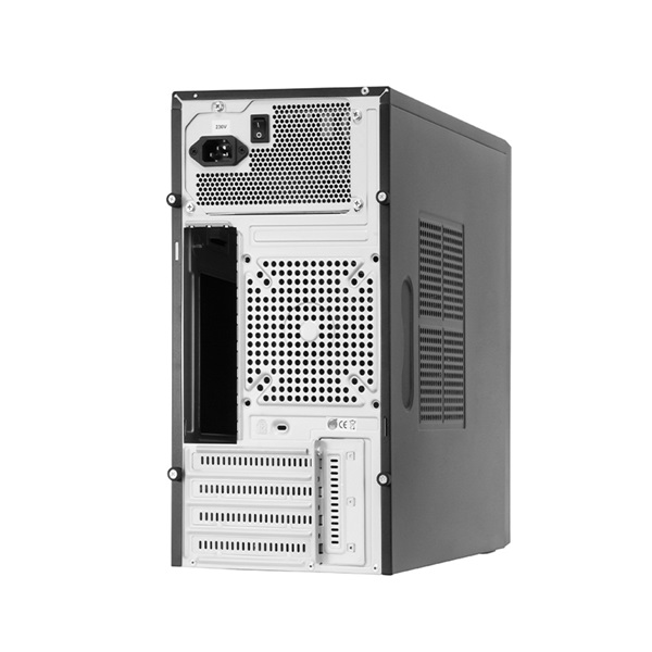 CHIEFTEC Ház Mesh, mATX, Tápegység nélkül, Fekete (CT-01B-OP)
