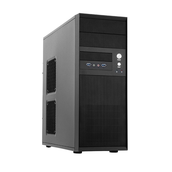 CHIEFTEC Ház Mesh, ATX, Tápegység nélkül, Fekete (CQ-01B-U3-OP)