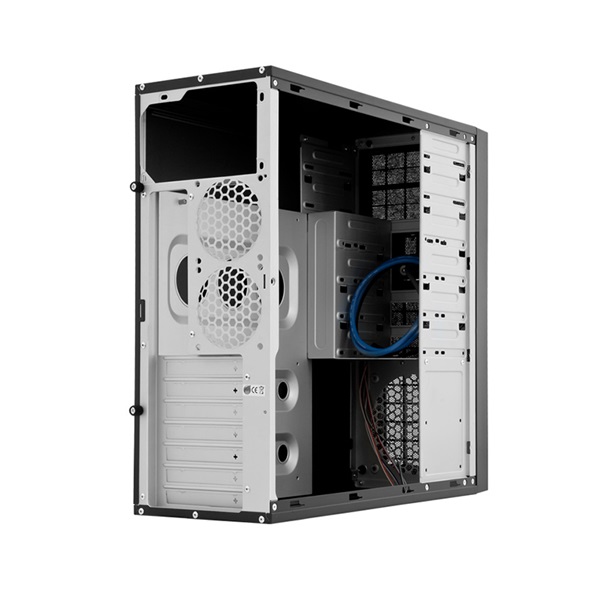 CHIEFTEC Ház Mesh, ATX, Tápegység nélkül, Fekete (CQ-01B-U3-OP)