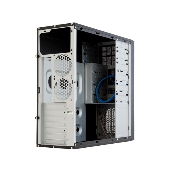 CHIEFTEC Ház Mesh, ATX, Tápegység nélkül, Fekete (CQ-01B-U3-OP)