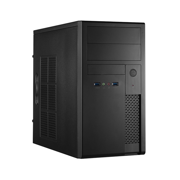 CHIEFTEC Ház Mesh, mATX, Tápegység nélkül, Fekete (XT-01B-OP)