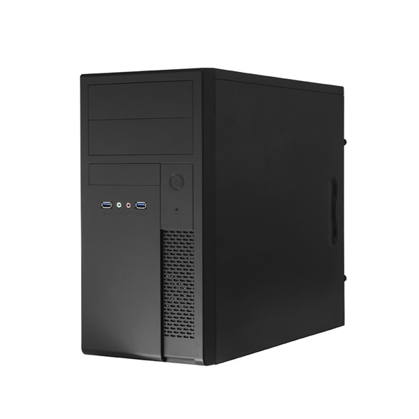 CHIEFTEC Ház Mesh, mATX, Tápegység nélkül, Fekete (XT-01B-OP)