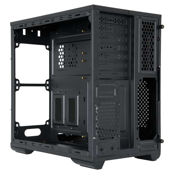 CHIEFTEC Ház Compact Cube, ATX, Tápegység nélkül, Fekete (UK-02B-OP)