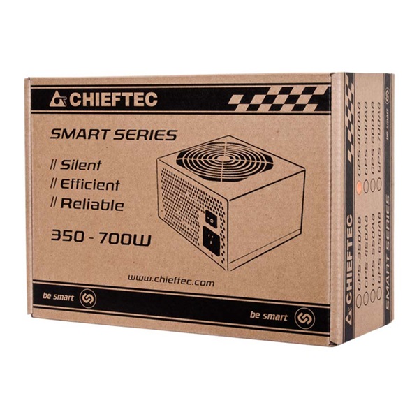 CHIEFTEC Tápegység Smart 400W 80+ Bronze BOX (GPS-400A8)