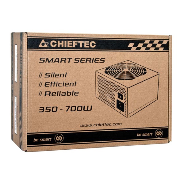 CHIEFTEC Tápegység SMART 500W, 12cm, ATX BOX (GPS-500A8)