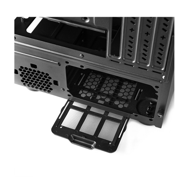CHIEFTEC ház, Pro Cube, M-ATX, Cube, fekete (CI-02B-OP)