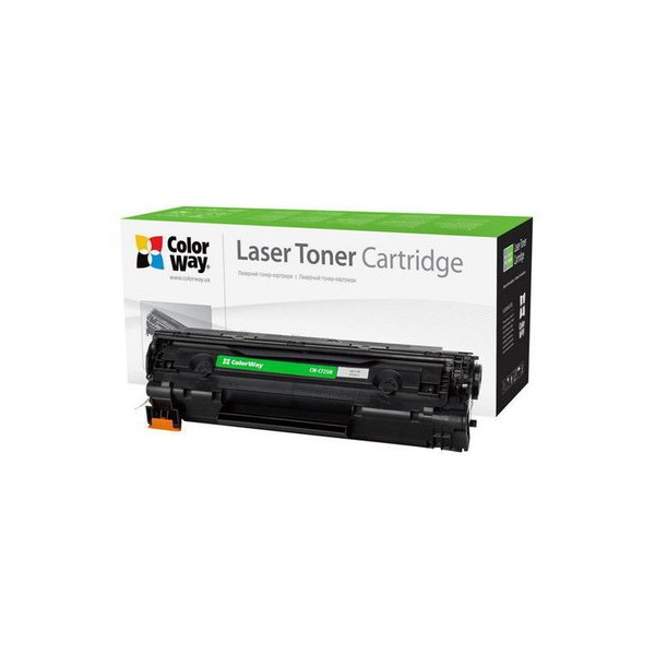 COLORWAY Standard Toner CW-H283MX, 2400 oldal, Fekete - HP CF283X (83X); Can. 737 H (CW-H283MX)