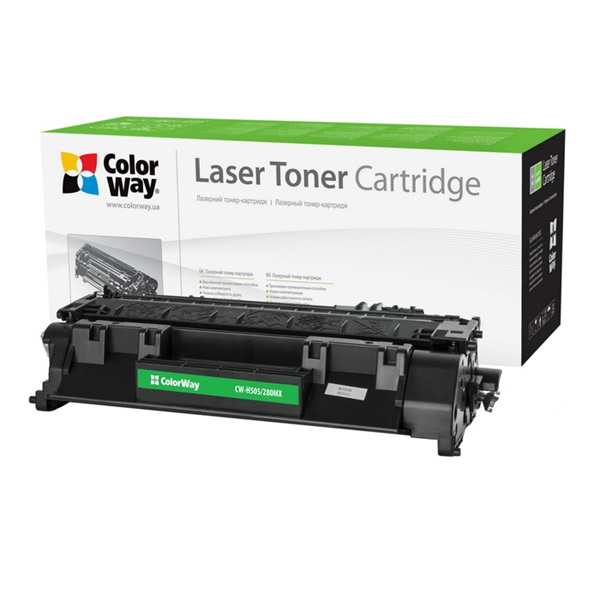 COLORWAY Standard Toner CW-H505/280MX, 6900 oldal, Fekete - HP CE505X (05X)/CF280X (80X); Can. 719H (CW-H505/280MX)