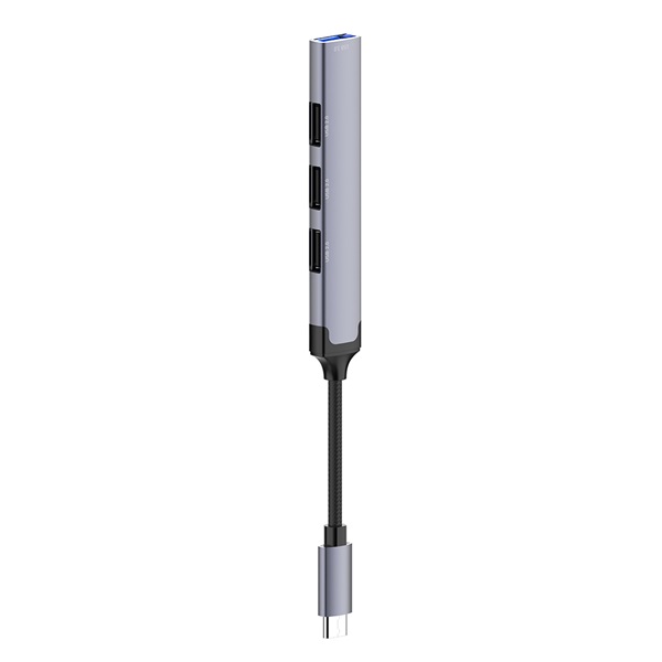 COLORWAY USB-elosztó CW-HUB04, USB-C 4-B-1 USB2.0X3/USB3.0 (CW-HUB04)
