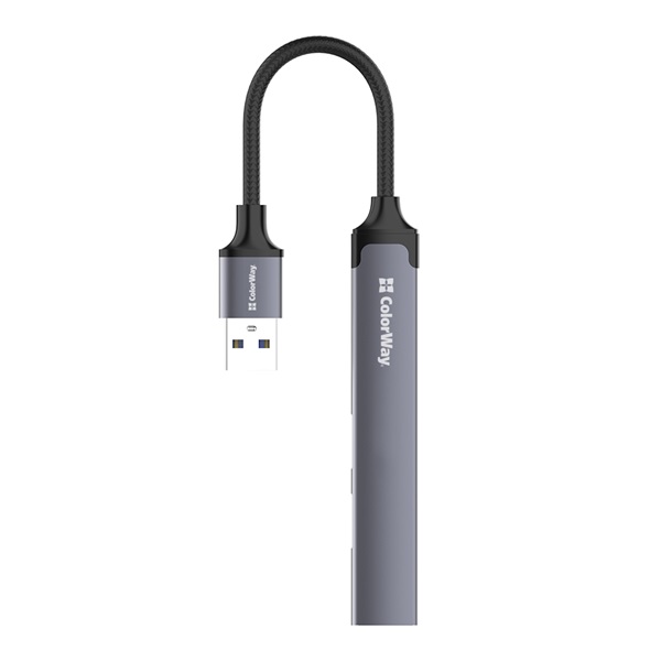 COLORWAY USB-elosztó CW-HUB05, USB-A 4-B-1 USB2.0X3/USB3.0 (CW-HUB05)
