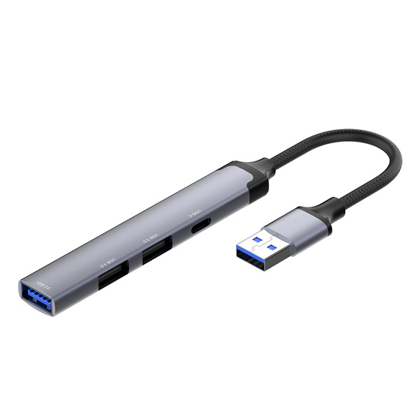 COLORWAY USB-elosztó CW-HUB05, USB-A 4-B-1 USB2.0X3/USB3.0 (CW-HUB05)