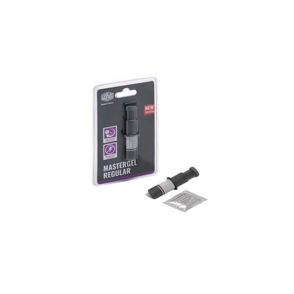 COOLER MASTER CPU Hűtőpaszta, MASTERGEL REGULAR, szürke, 1,5ml (MGX-ZOSG-N15M-R2)