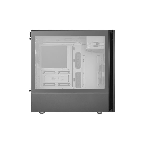COOLER MASTER Ház Midi ATX MB Silencio S600 Tápegység nélkül, Edzett üveg, szürke (MCS-S600-KG5N-S00)