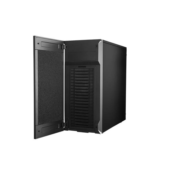 COOLER MASTER Ház Midi ATX MB Silencio S600 Tápegység nélkül, Edzett üveg, szürke (MCS-S600-KG5N-S00)