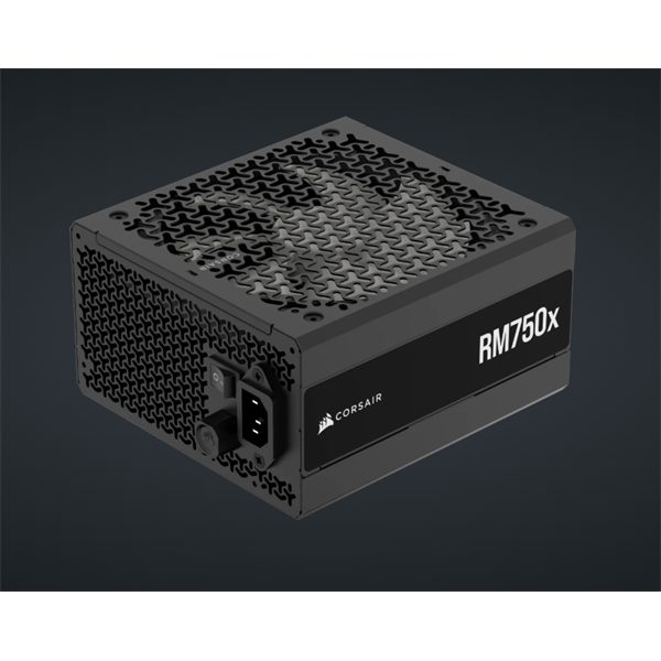 CORSAIR Tápegység Moduláris, RM750x, 750W, ATX 3.1, PCIe 5.1, 14cm, Cybenetics Gold (CP-9020285-EU)