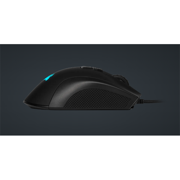 CORSAIR Vezetékes Egér Gaming, IRONCLAW RGB FPS/MOBA, 7 programozható gomb, RGB Világítás, 18000dpi, fekete (CH-9307011-EU)