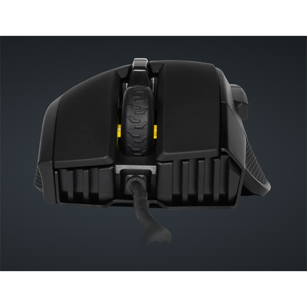 CORSAIR Vezetékes Egér Gaming, IRONCLAW RGB FPS/MOBA, 7 programozható gomb, RGB Világítás, 18000dpi, fekete (CH-9307011-EU)