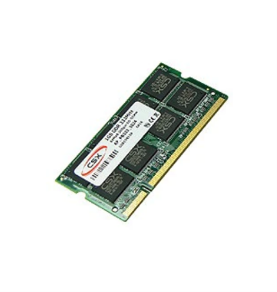 CSX 1GB 333MHz DDR1 SODIMM memória