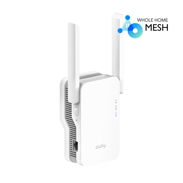 CUDY Wireless Range Extender DualBand AX1800 1x1000Mbps, 1775Mbps, RE1800 (RE1800)