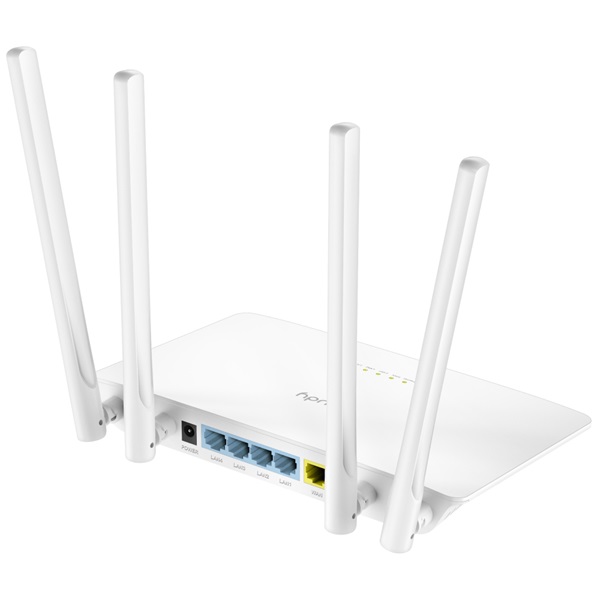 CUDY Wireless Router Dual Band AC1200 1xWAN(100Mbps) + 4xLAN(100Mbps), 1167Mbps, WR1200 (WR1200)