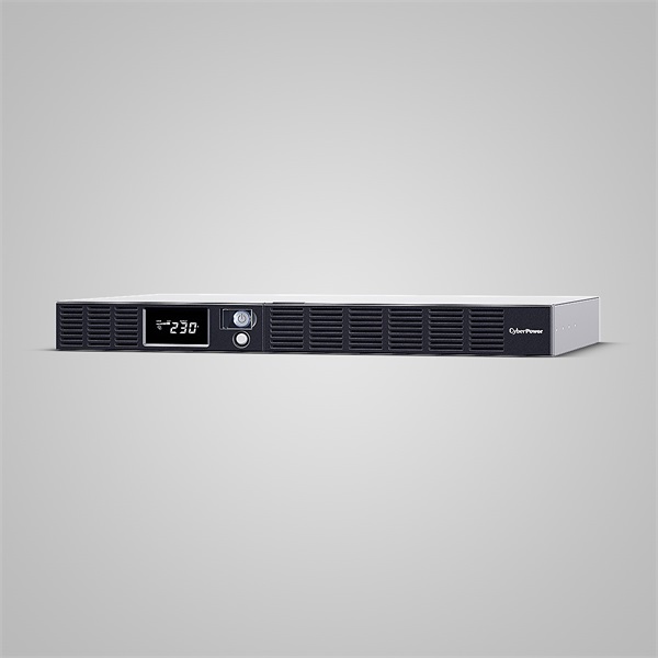 CYBERPOWER UPS OR1000ERM1U (6xIEC C13) 1000VA 600W 230V RACK szünetmentes tápegység + USB, LINE-INTERACTIVE (OR1000ERM1U)
