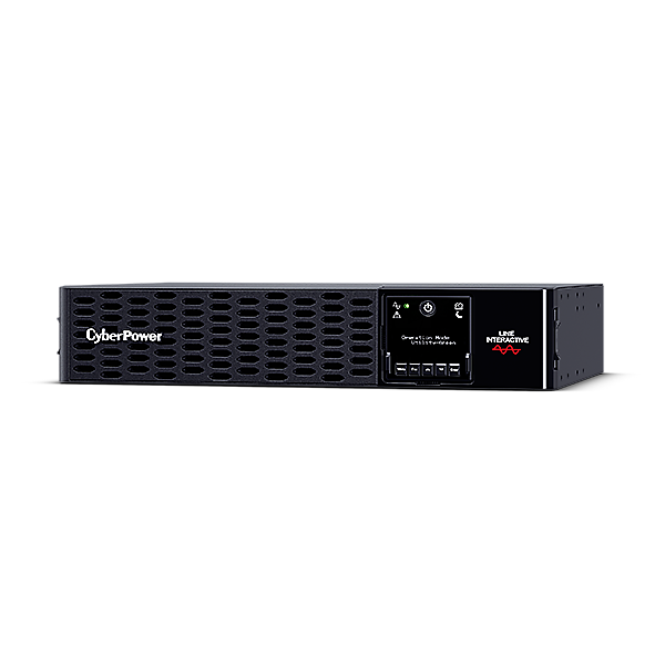 CYBERPOWER UPS PR1000ERT2U (10xIEC C13) 1000VA 1000W 230V RACK szünetmentes tápegység + USB LINE-INTERAKTÍV (PR1000ERT2U)