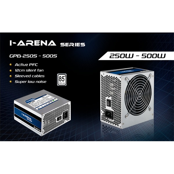 CHIEFTEC Tápegység iARENA 500W 80+ Bronze OEM (GPB-500S)